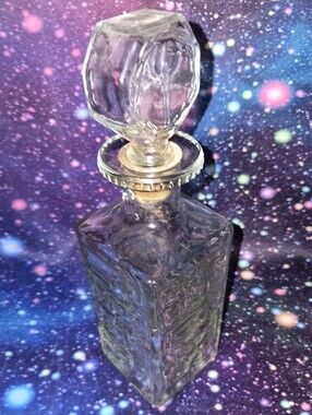 🥃 Vintage 1970s Hiram Walker’s De Luxe Bourbon License Plate Decanter
